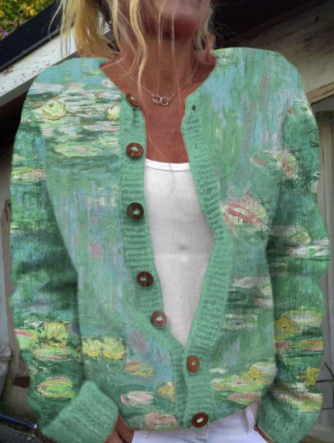 Maja | Green cardigan