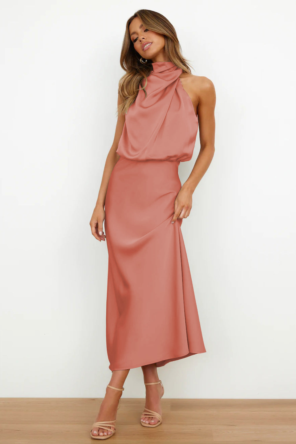 Adrienne | Refined Off-Shoulder Midi