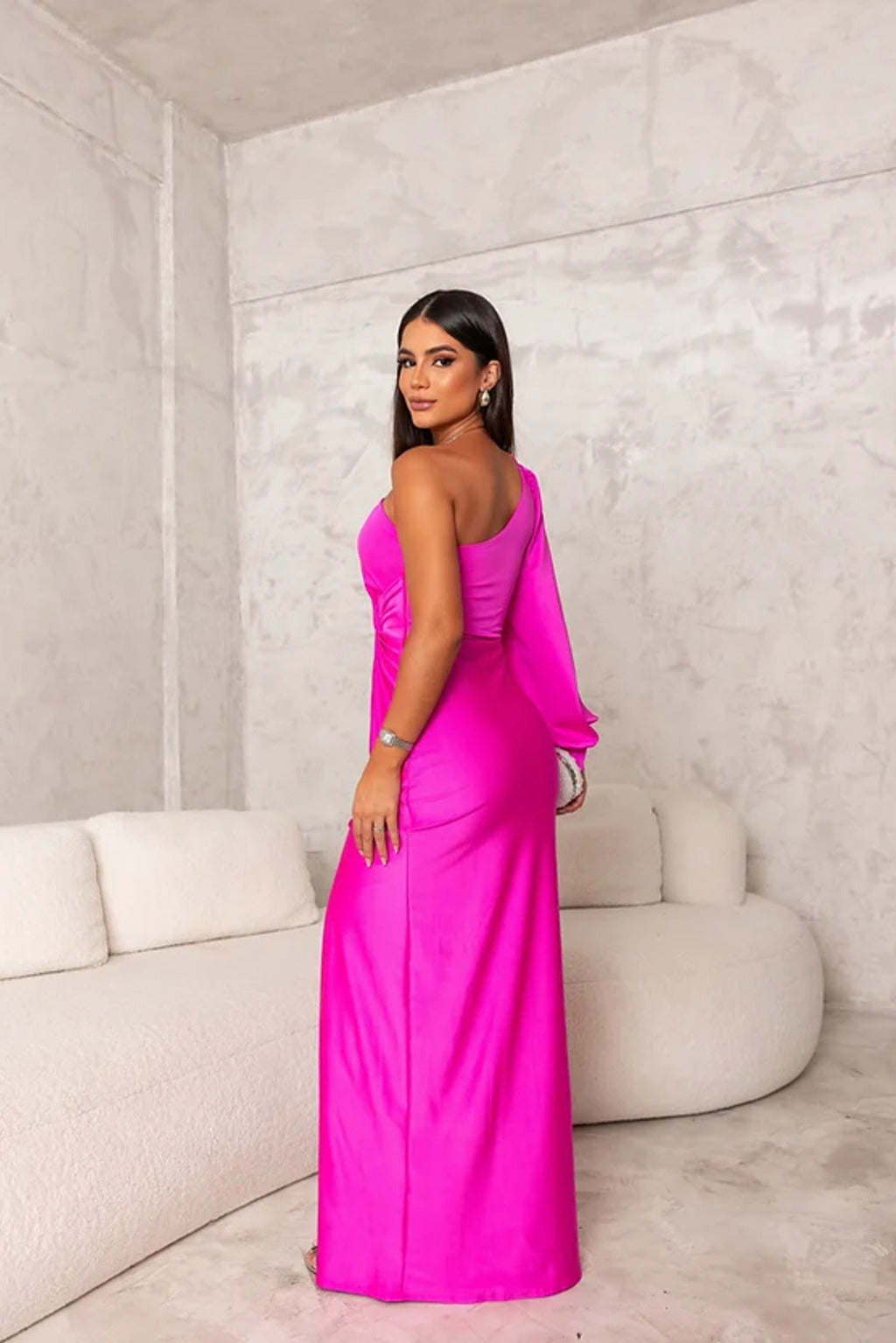 Margaux | Sophisticated One-Shoulder Dress