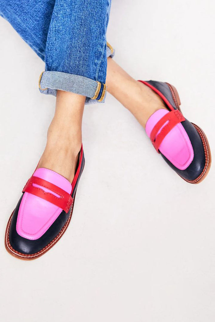 Arden | Eccentric loafers with colourful details