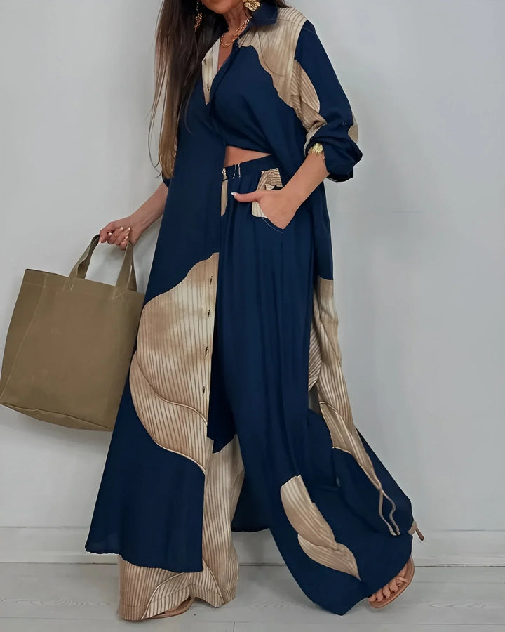 Lena | Relaxed Wide-Leg Set