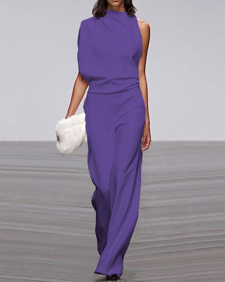 Harper | Elegant Sleeveless Formal Jumpsuit
