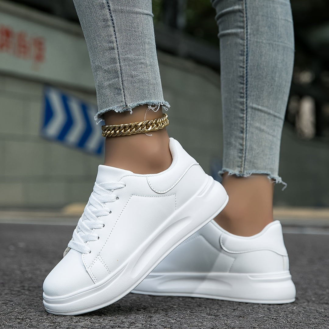 Sophie | Classic Everyday Leather Trainers