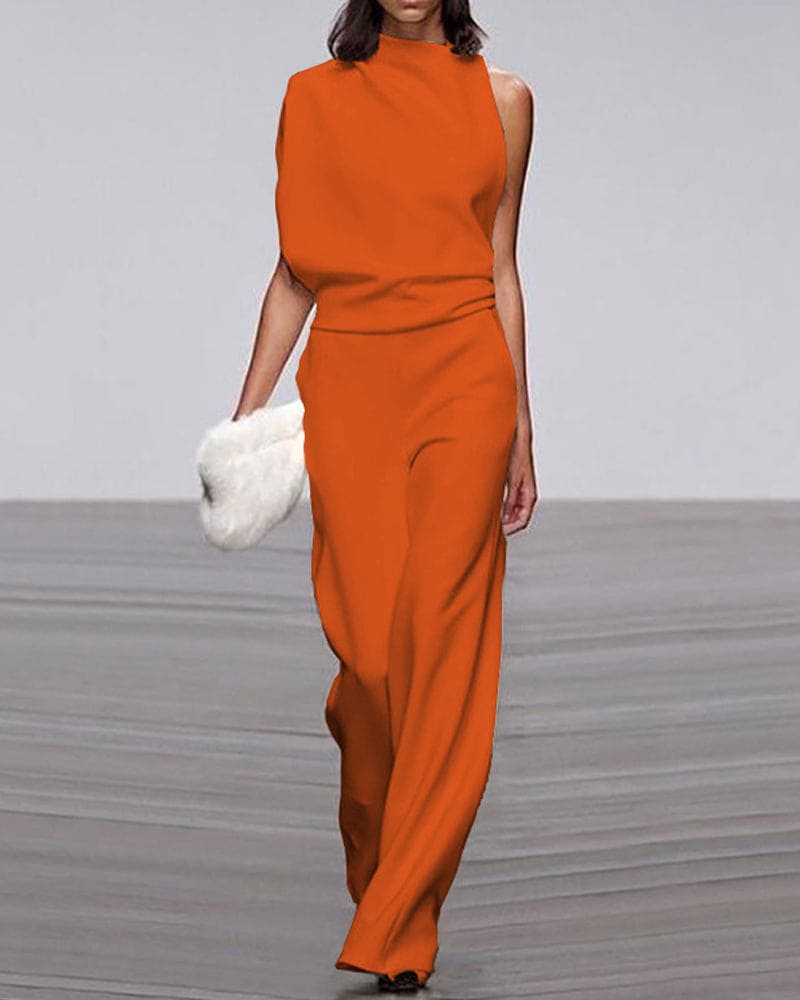 Harper | Elegant Sleeveless Formal Jumpsuit