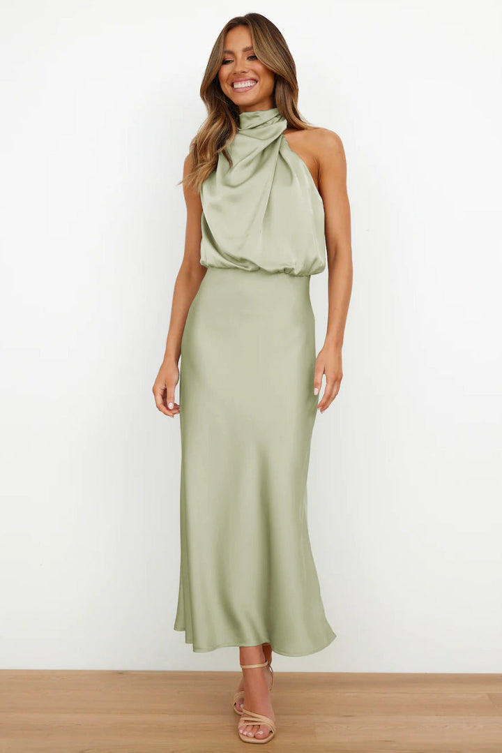 Adrienne | Refined Off-Shoulder Midi