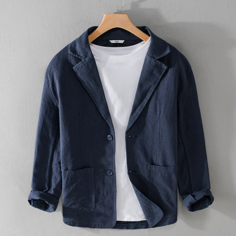 Leandro | Relaxed Linen Jacket