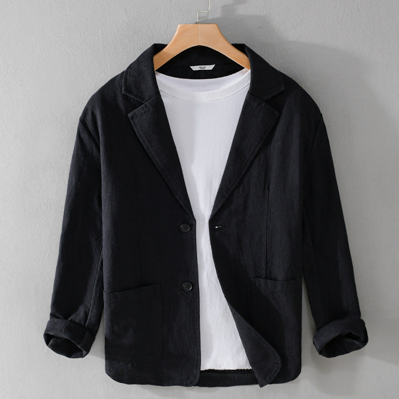 Leandro | Relaxed Linen Jacket