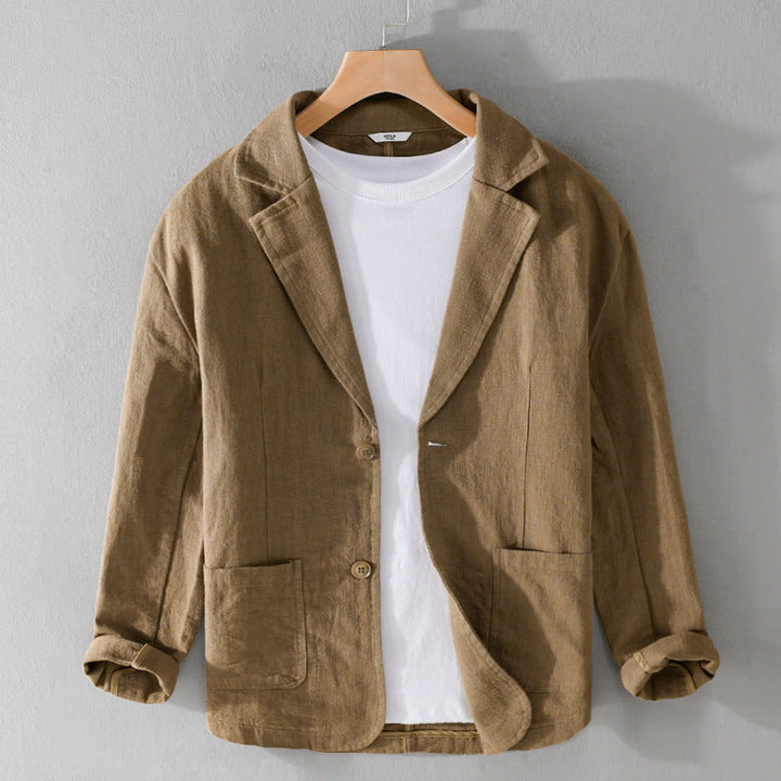 Leandro | Relaxed Linen Jacket