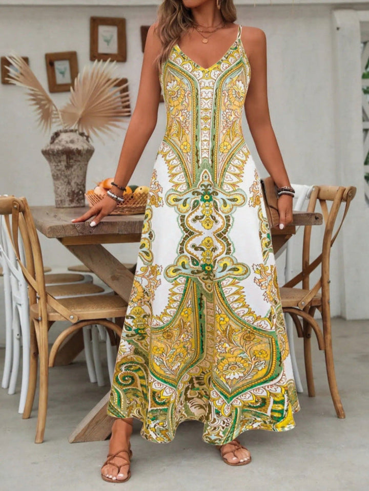 Pugar | Elegant Summer Maxi Dress