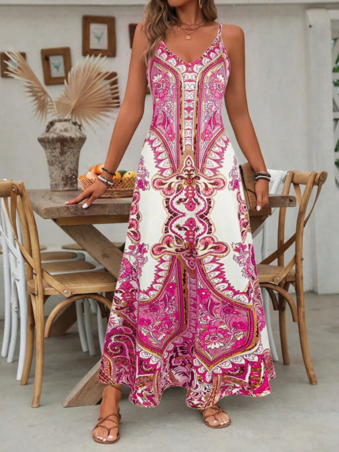 Pugar | Elegant Summer Maxi Dress