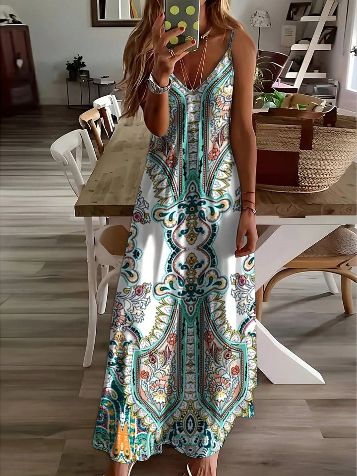 Pugar | Elegant Summer Maxi Dress
