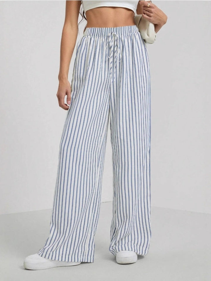 Taite | Relaxed Striped Trousers