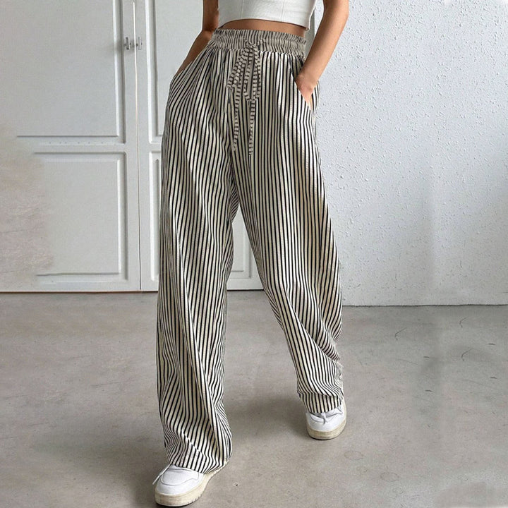 Taite | Relaxed Striped Trousers