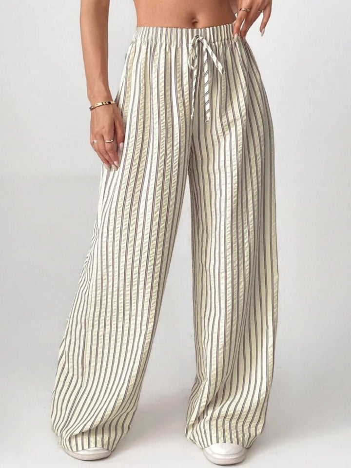 Taite | Relaxed Striped Trousers