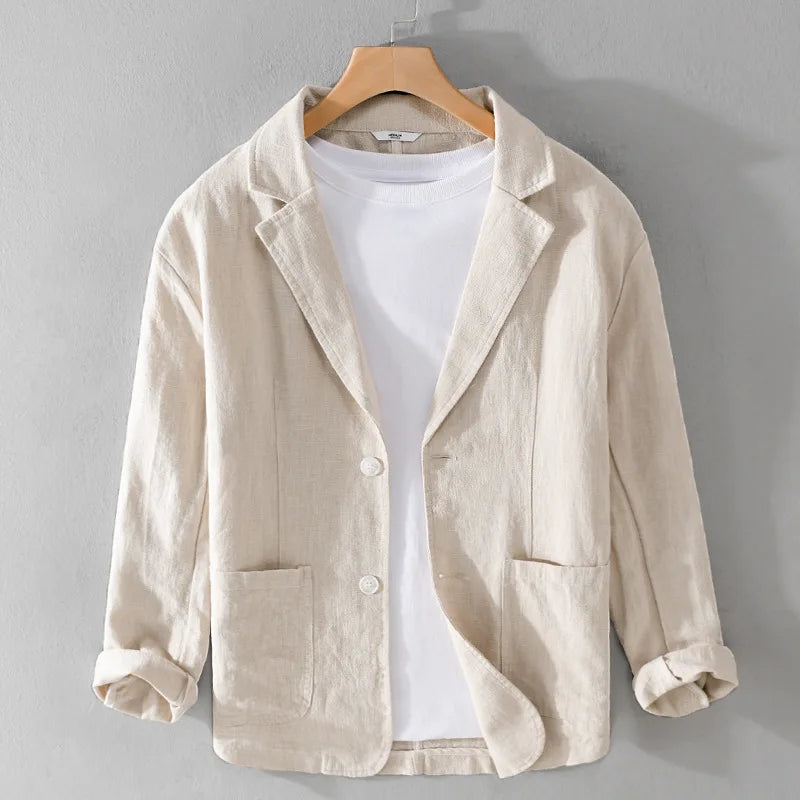 Leandro | Relaxed Linen Jacket