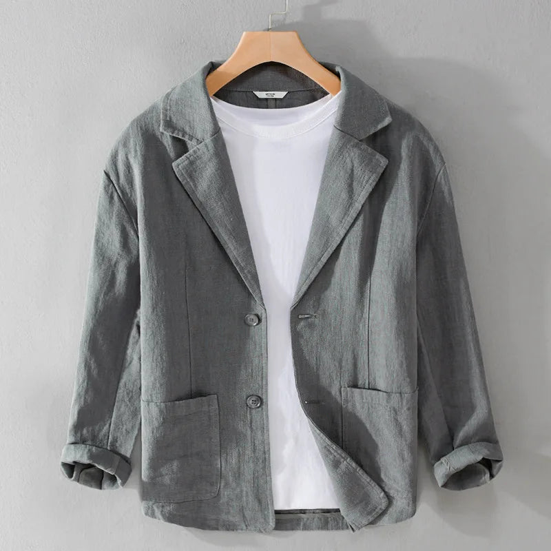 Leandro | Relaxed Linen Jacket