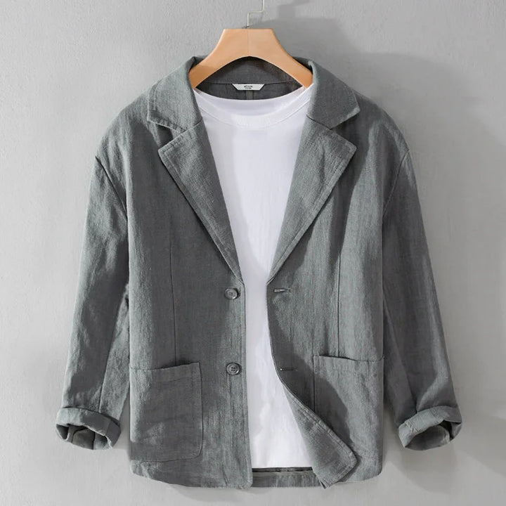 Leandro | Relaxed Linen Jacket