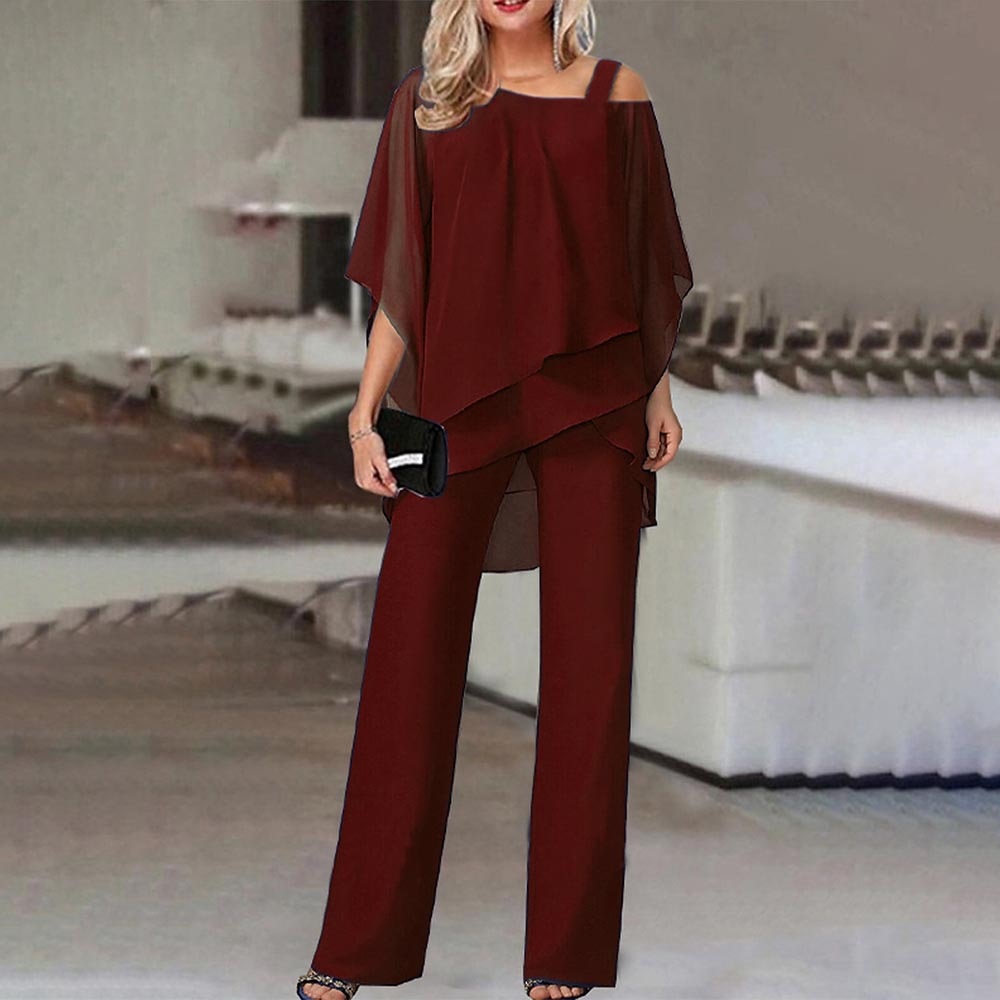 Zoe | Elegant Cold‑Shoulder Loungewear Set