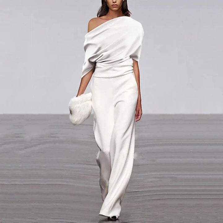 Ruby | Elegant Single‑Breasted Jumpsuit
