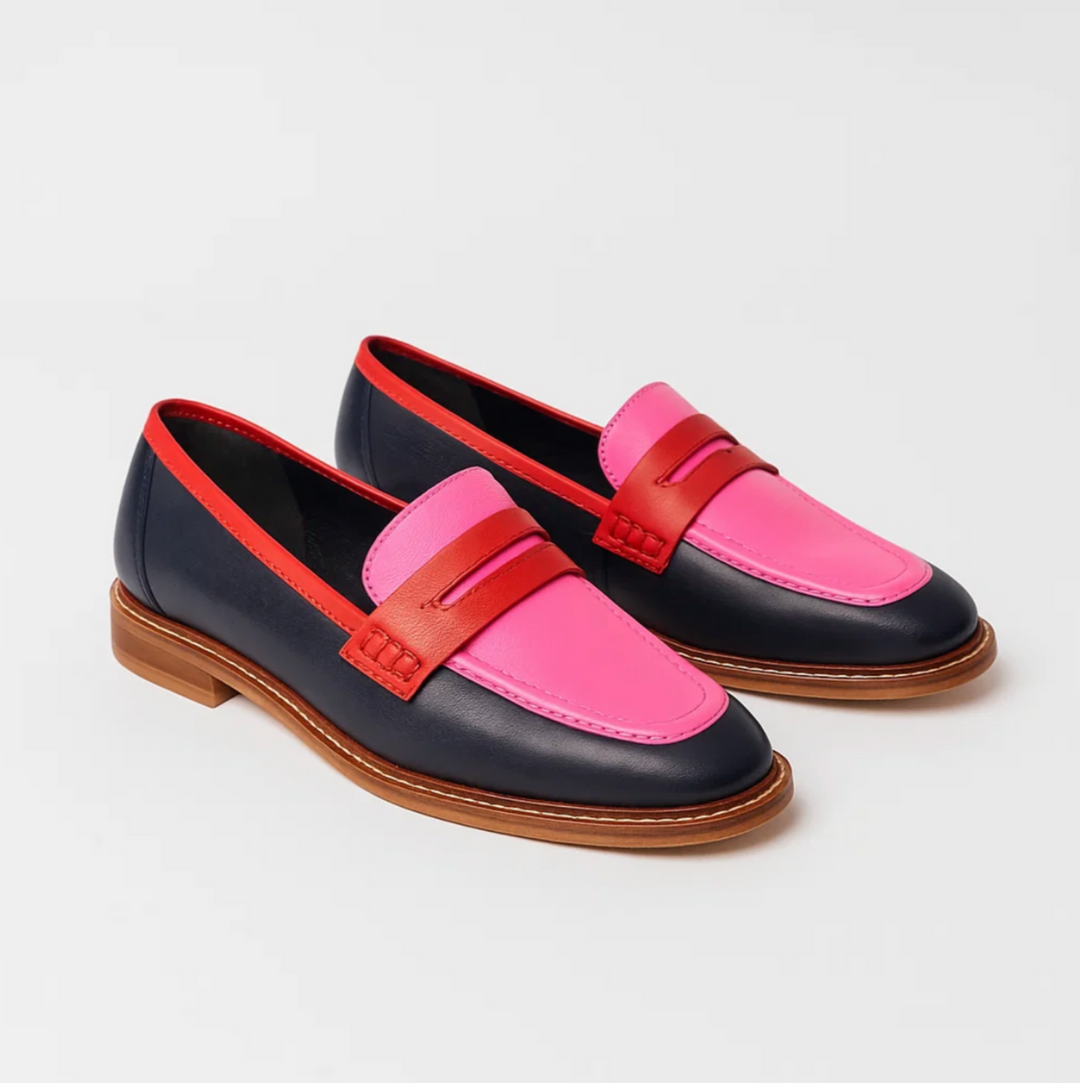 Arden | Eccentric loafers with colourful details