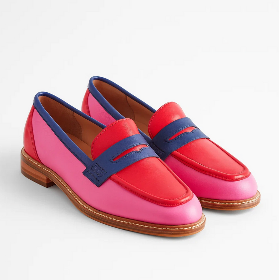 Arden | Eccentric loafers with colourful details