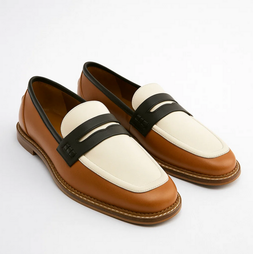 Arden | Eccentric loafers with colourful details
