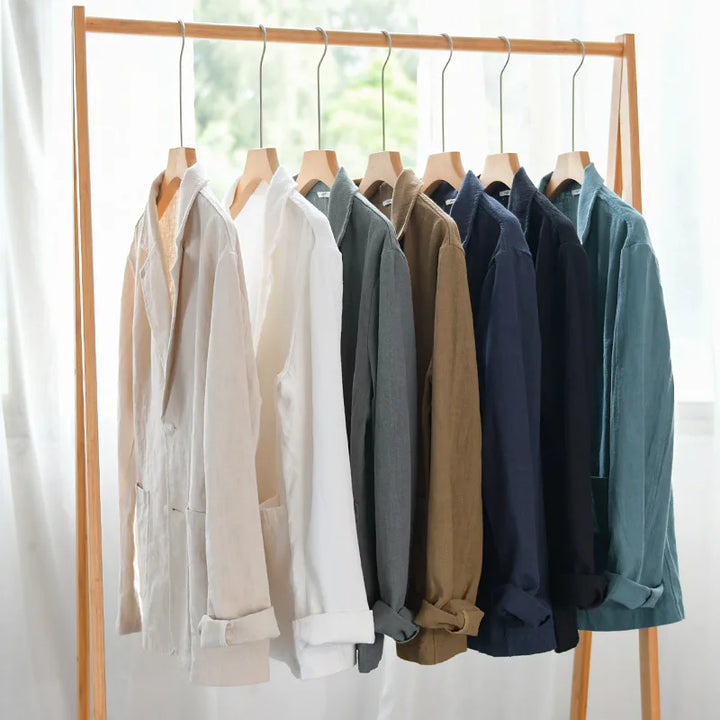 Leandro | Relaxed Linen Jacket