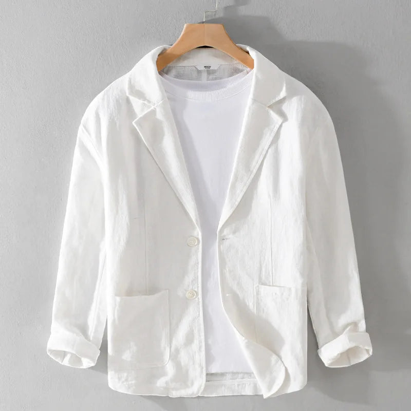Leandro | Relaxed Linen Jacket