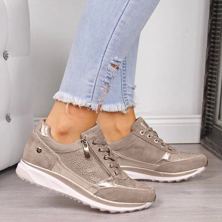 Sophie | Breathable Orthopedic Zipper Trainers