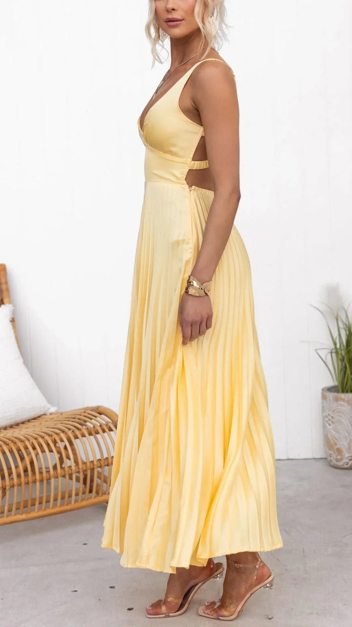 Luna | V-Neck Maxi Dress