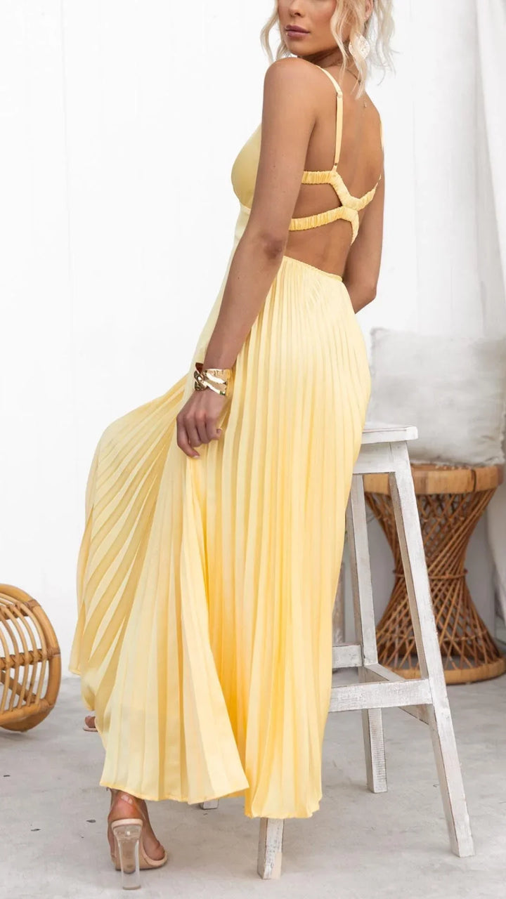 Luna | V-Neck Maxi Dress
