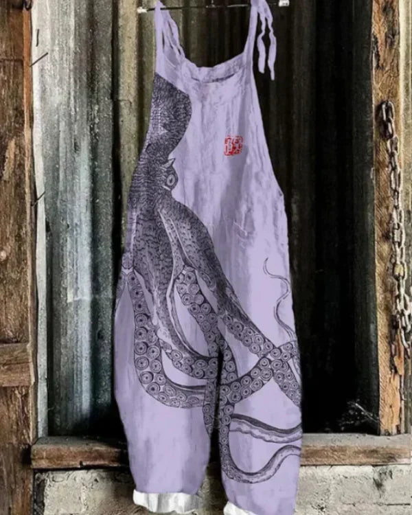Séraphine | Wide-Leg Octopus Jumpsuit