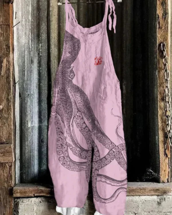 Séraphine | Wide-Leg Octopus Jumpsuit