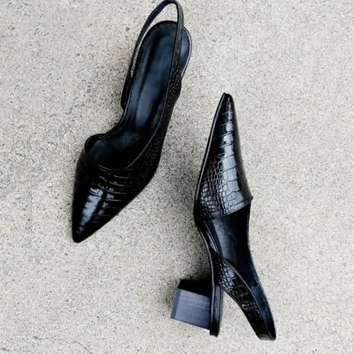 Clara | All‑Day Comfort Pointed Slingbacks