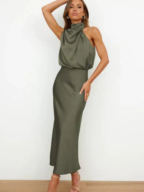 Adrienne | Refined Off-Shoulder Midi