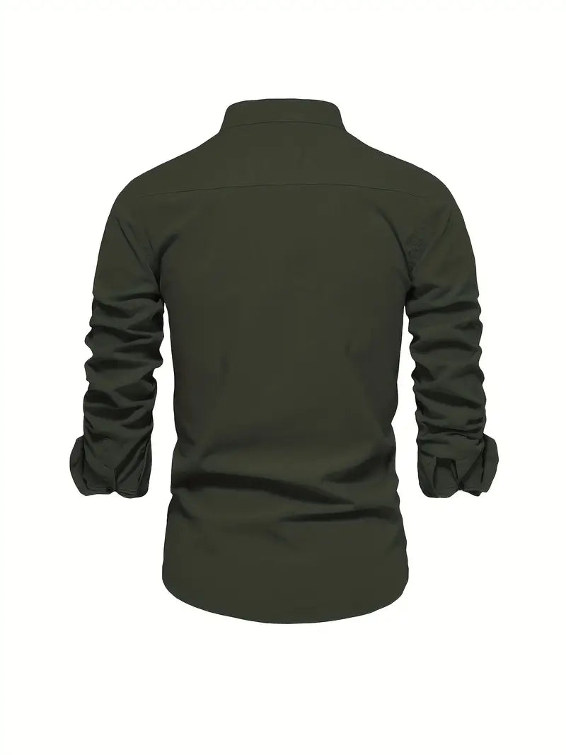 Adam | Tailored Button-Up Casual Shirt