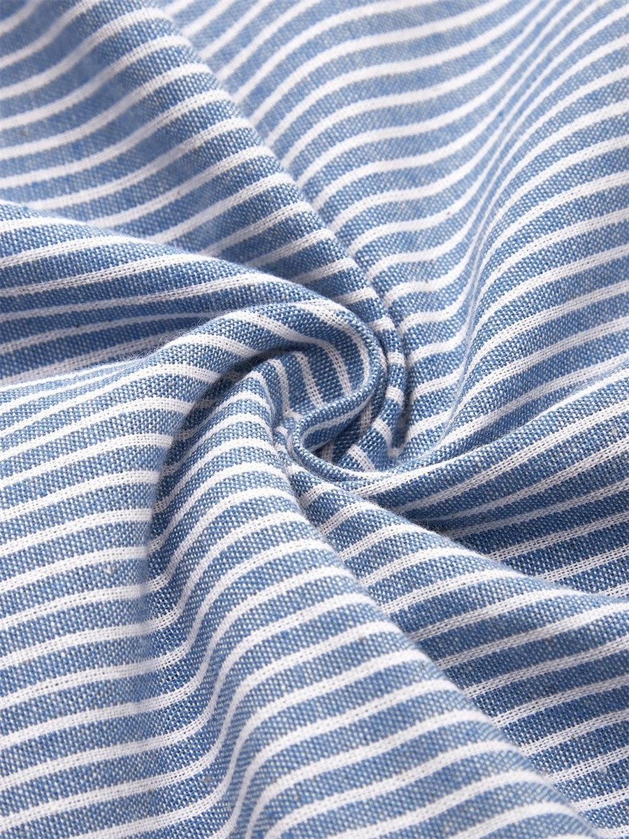Elise | Striped Casual Summer Midi