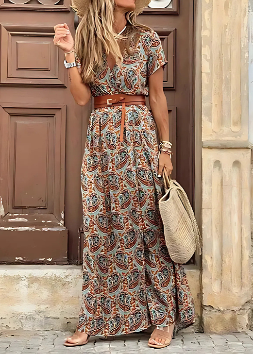 Elara | Bohemian Maxi Dress