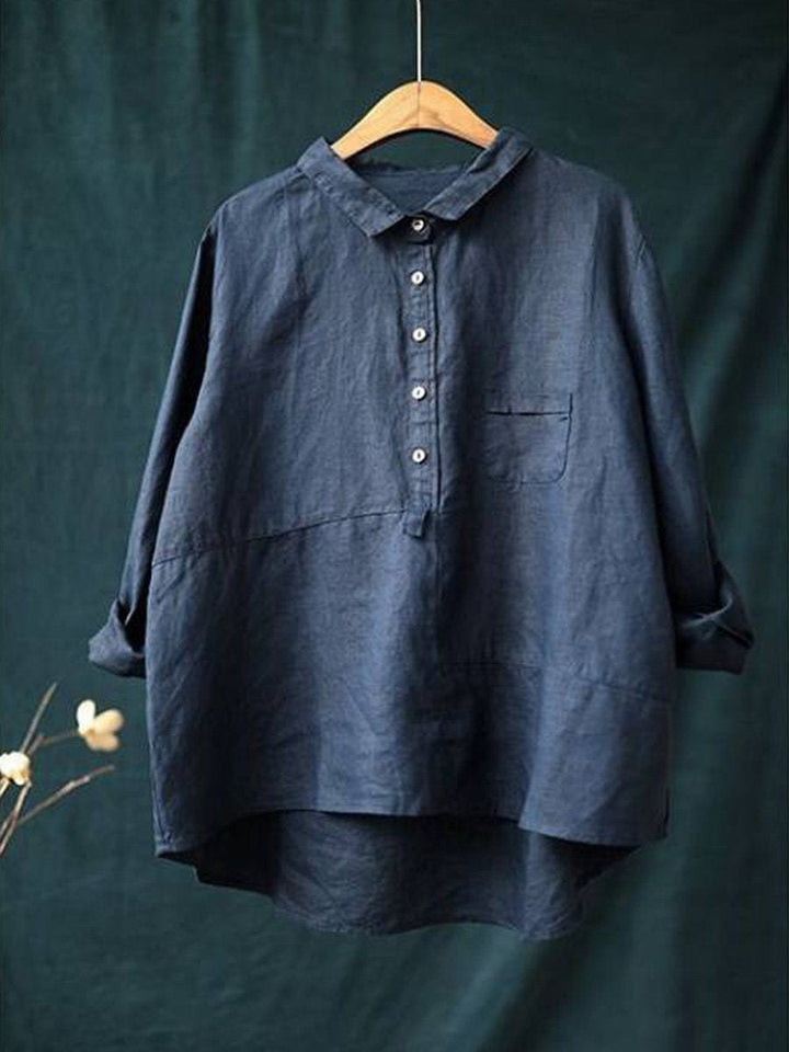 Sophie | Easy‑Wear Cotton‑Linen Shirt