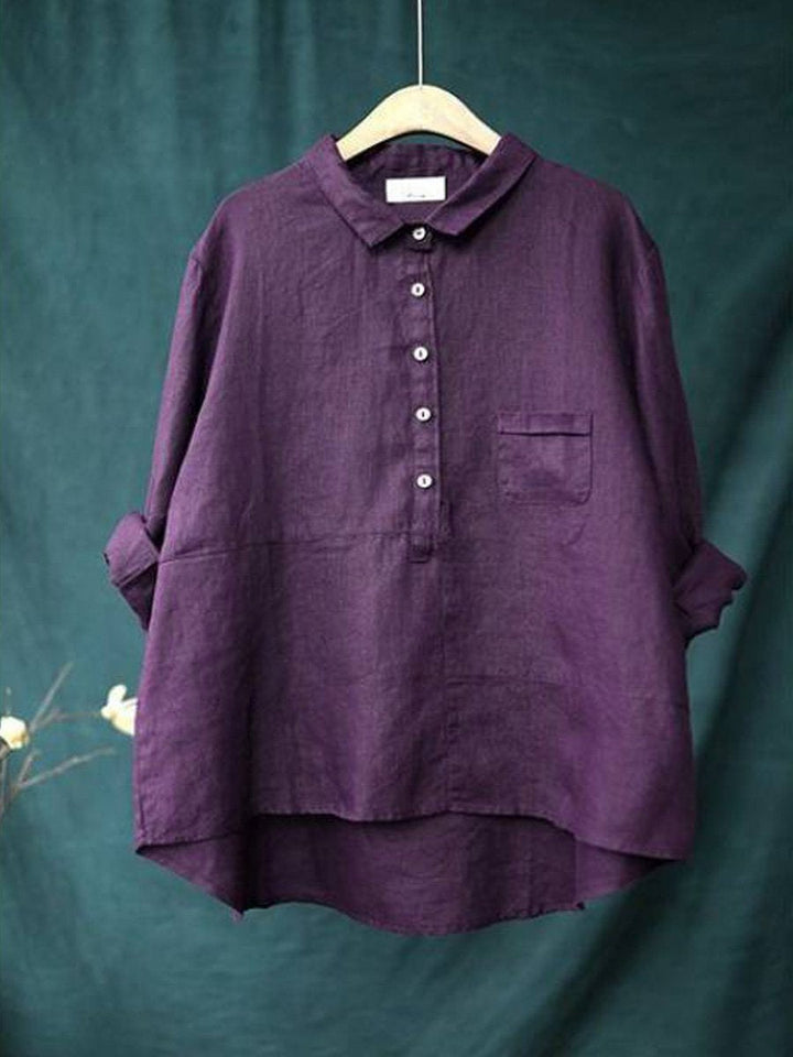 Sophie | Easy‑Wear Cotton‑Linen Shirt