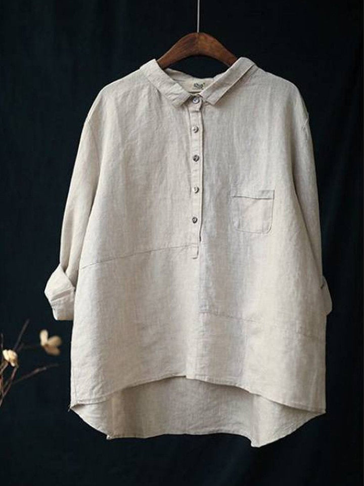 Sophie | Easy‑Wear Cotton‑Linen Shirt