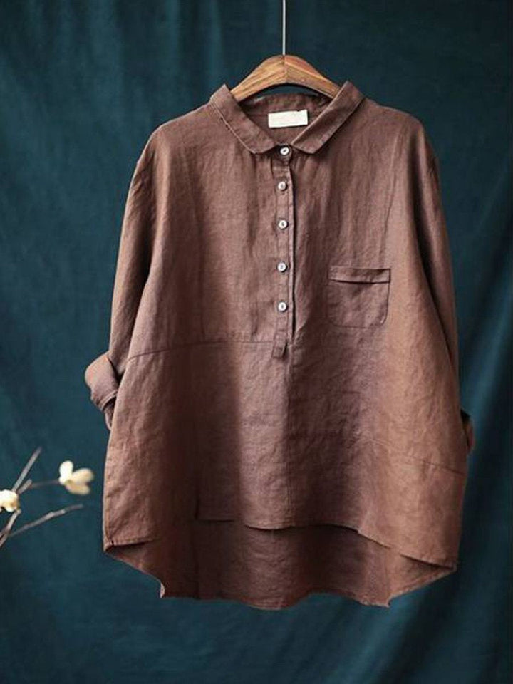 Sophie | Easy‑Wear Cotton‑Linen Shirt